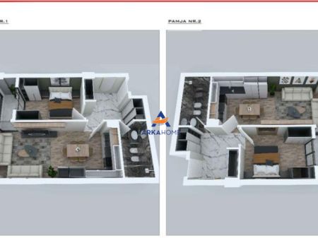 FOR SALE APARTMENT 1+1+BALCONY (+4 other apartments with the same parameters) 144,000 EURO