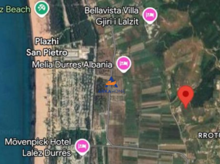 TERRENO IN VENDITA SULLA COSTA 8.058 M² "GOLFO DI LALËZI, HAMALLAJ" 830.000 EURO