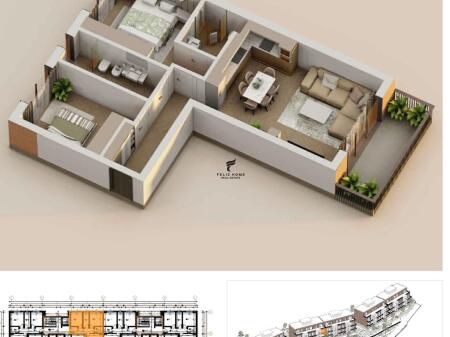 VENDESI APPARTAMENTO 2+1+2 TEG 212.400 EURO