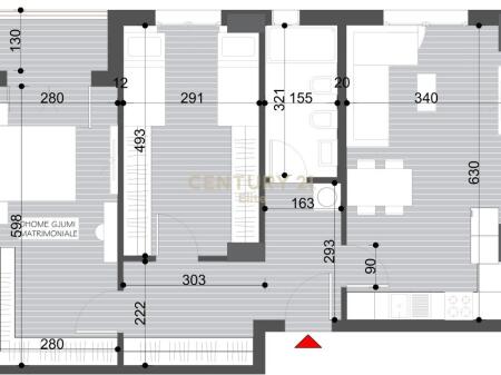 In vendita, Appartamento 2+1+Posto Auto, Kamez