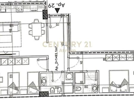 VENDIAMO APPARTAMENTO 2+1+2 "APOLLO" RESIDENCE, PASKUQAN !