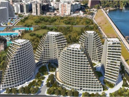 SHITET APARTAMENT 3+1+2 TEK LAKE VIEW RESIDENCE!
