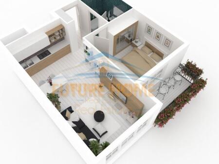 Shitet, Apartament 2+1, Pazari i Ri, Tiranë.