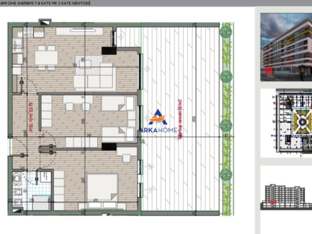 APPARTAMENTO IN VENDITA + PARCHEGGIO 2+1+VERANDA "UNIVERWS CITY, QTU" 135.000 EURO