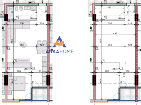 FOR SALE APARTMENT 1+1+BALCONY "GOLEM" 82,800 EURO