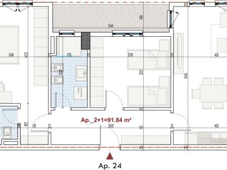 Super appartamento 2+1 in vendita a Paskuqan