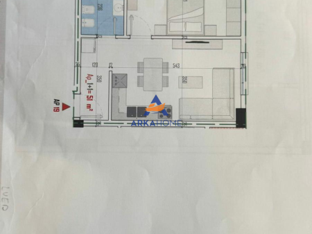 FOR SALE APARTMENT 1+1+ BALCONY "ILIRIA COMPLEX, PASKUQAN" 77,350 EURO