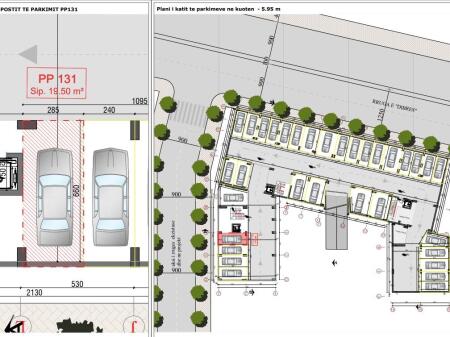 – Two parking spaces located next to each other are for sale!