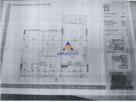 VENDESI APPARTAMENTO3+1+BALCONE+DEPOSITO "KAMEZ" 101.116 EURO