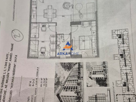 VENDESI APPARTAMENTO 3+1 "VIA PECHINO, KAMEZ" 93.000 EURO