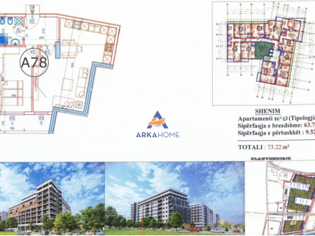 FOR SALE APARTMENT 1+1+BALCONY "FORMER AVIATION FIELD" 121,680 EURO