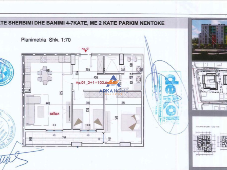 VENDESI APPARTAMENTO 2+1+BALCONE "PASKUQAN"112,100 EURO
