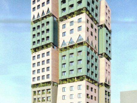 Shitet,Apartament 1+1, Nomad Building, 21-Dhjetori, Tiranë.