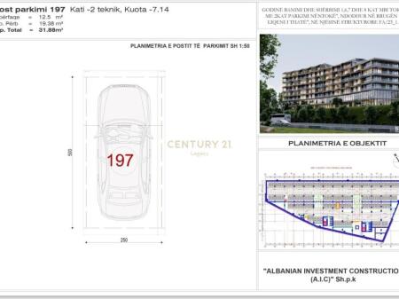Parking space, Gradient Residence in Dry Lake