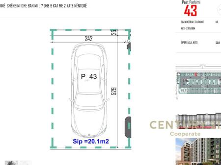 WE SELL PARKING SPOT AT TIRANA VIEW RESIDENCES, NEAR THE NEW BOULEVARD IN PASKUQAN