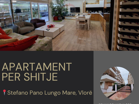 SUPER APARTMENT 2+1 WITH TERRACE – LUNGO MARE, Vlora