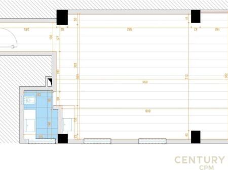 Ufficio open space in affitto 89 m² – Di fronte a Toptani, Tirana.