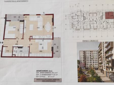 Apartment for sale 2+1+Balcony Police area no.4 (Near the film studio)
