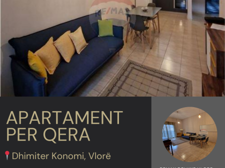 Apartament 1+1 me Qera Ujë i Ftohtë, Vlorë