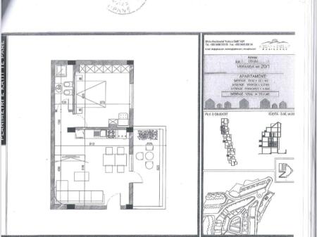 Apartment 1+1 for Sale – Kodra e Diellit 1!