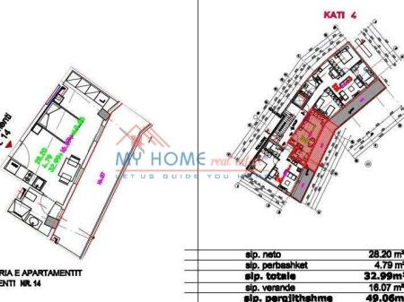 Studio apartment for sale in Qyteti Studenti in Tirana
