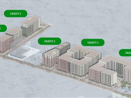 Apartament 2+1 për Shitje tek RingSide, Paskuqan