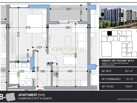 VENDIAMO APPARTAMENTO 1+1 PRESSO BELFIORE RESIDENCE II, Paskuqan!