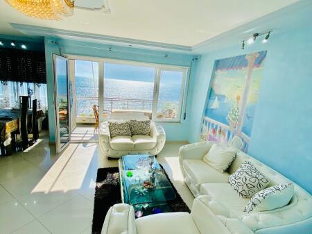 Appartamento in affitto 2+1+2 con vista fantastica sul mare a Vollga Durres
