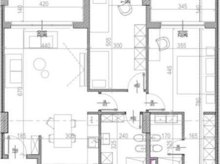 FOR SALE APARTMENT 2+1 RIVER SIDE RESIDENCE 271,000 EURO