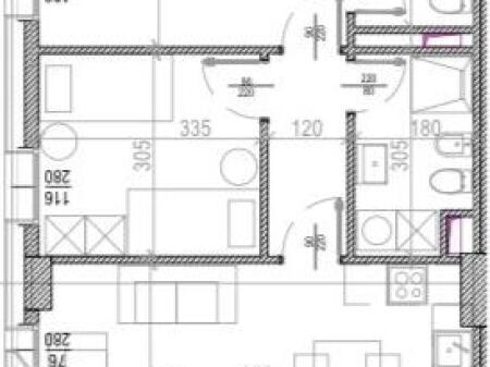FOR SALE APARTMENT 2+1 RIVER SIDE RESIDENCE 185,300 EURO