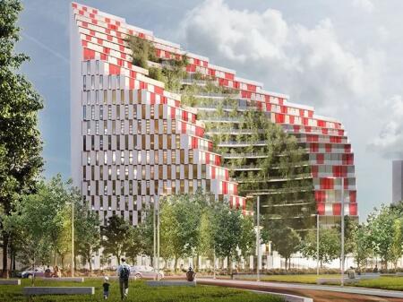 Apartment 2+1 for Sale at Ekspozita Building Tirana
