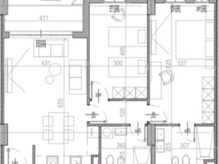 FOR SALE APARTMENT 2+1 RIVER SIDE RESIDENCE 242,720 EURO