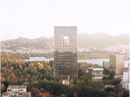 Building with function Hotel, Office and services in Tirana