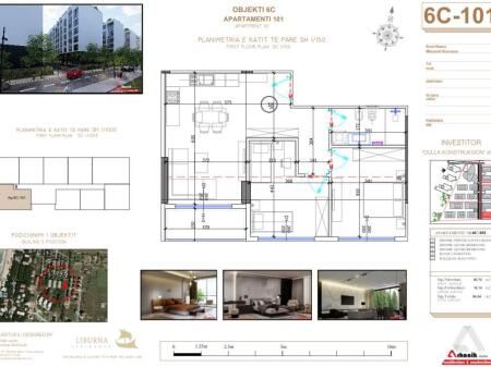 APPARTAMENTO 2+1 IN VENDITA – Mali i Robit, Kavajë!
