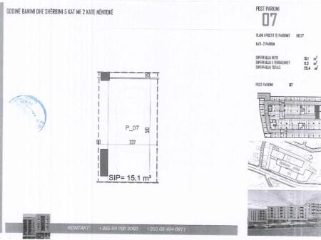 PARKING SPACE FOR SALE – Babrru, “Demokracia” Street!
