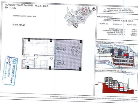 APARTMENT 1+1 WITH VERANDA FOR SALE – KODRA E DIELLIT 2, Tirana!