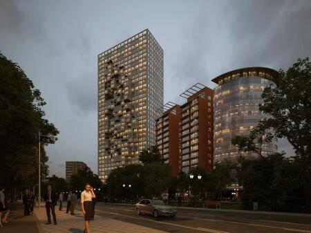 Apartment 2+1 for sale at Downtown One Tirana!