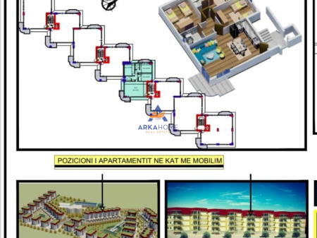 VENDESI APPARTAMENTO 3+1+BALCONI "LAKE LAND, FARKË" 344.000 EURO