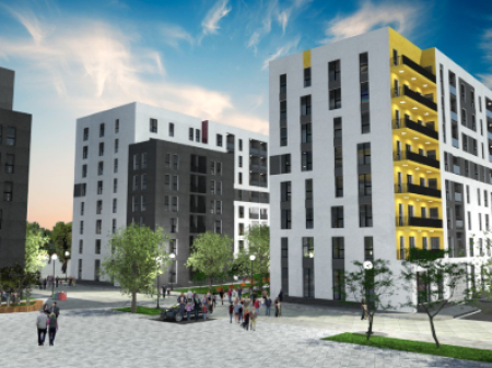  SHITET APARTAMENT 2+1+2 – KOMPLEKSI TIRANA ENTRY 2