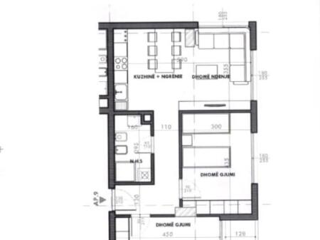 Apartment 2+1 for sale at a super price in Fusha e Aviacionit