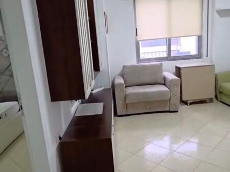 For rent small 2+1 apartment near the Cabej Buildings in Yzberisht in a building!