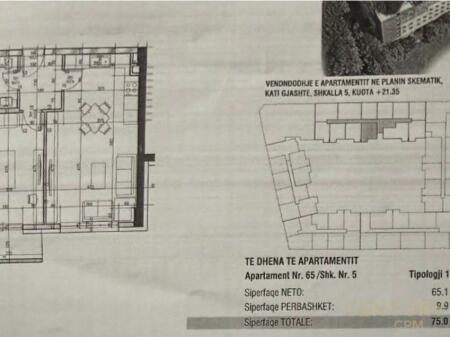 SHESIM APARTAMENT 1+1 TEK URBAN GATE, ASTIR !