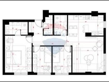 APARTMENT 3+1+2 FOR SALE IN KODRA E DIELLIT 2