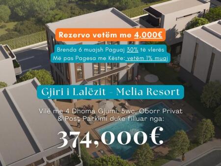 PRENOTA CON SOLO 6.000€ VILLA DI LUSSO *Baia di Lalëzi - Melia Resort* | *374.000€*