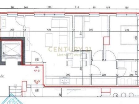 Apartament 2+1+2 per Shitje, Kompleksi Xheluks 165,750 €