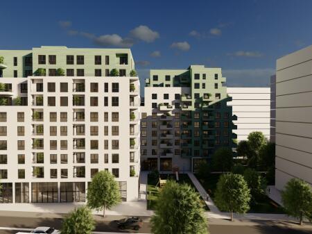SHITET APARTAMENT 2+1+VERANDE TEK VIVA COMPLEX