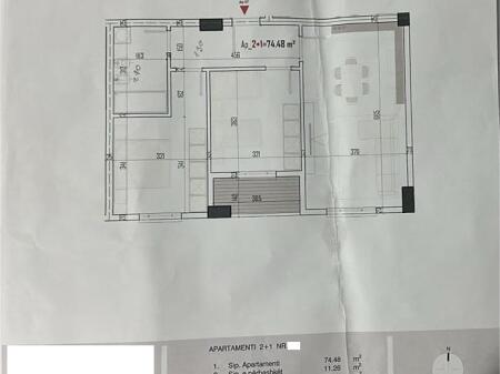 2+1 apartments for sale in the final phase of construction in Paskuqan(ID 41212049)