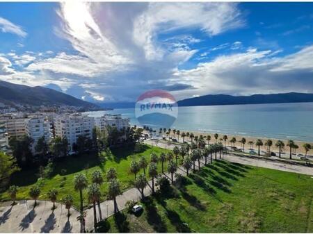  Apartament 1+1 me Qira – Lungomare, Vlorë | Pamje Ballore nga Deti 