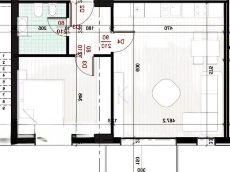 VENDIAMO APPARTAMENTO 1+1 VICINO ALL'EX CAMPO DELL'AVIAZIONE 95000 €