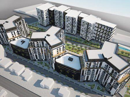Shitet, Apartament 2+1+2 + Post Parkimi , Rezidenca Turdiu